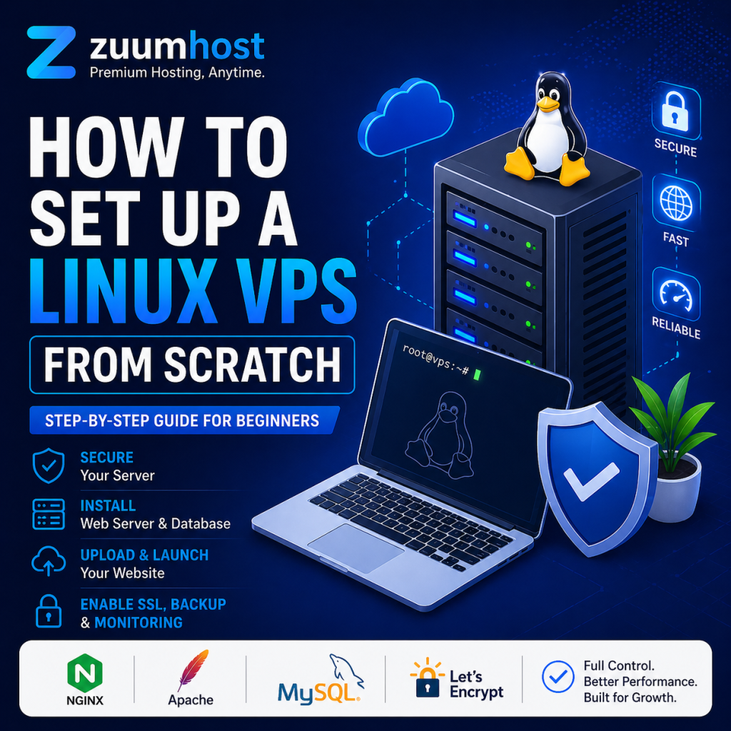 How to Set Up a Linux VPS From Scratch (Step-by-Step Guide)