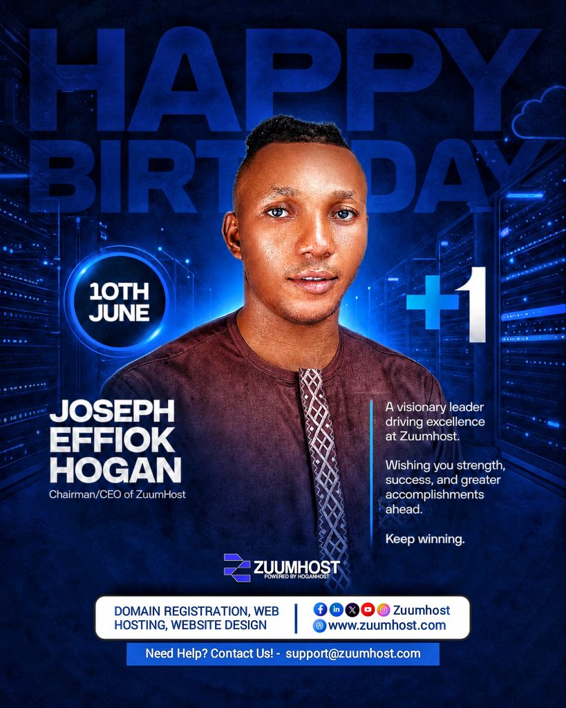 Celebrating Our Chairman and CEO, Joseph Effiok Hogan, on His 31st Birthday